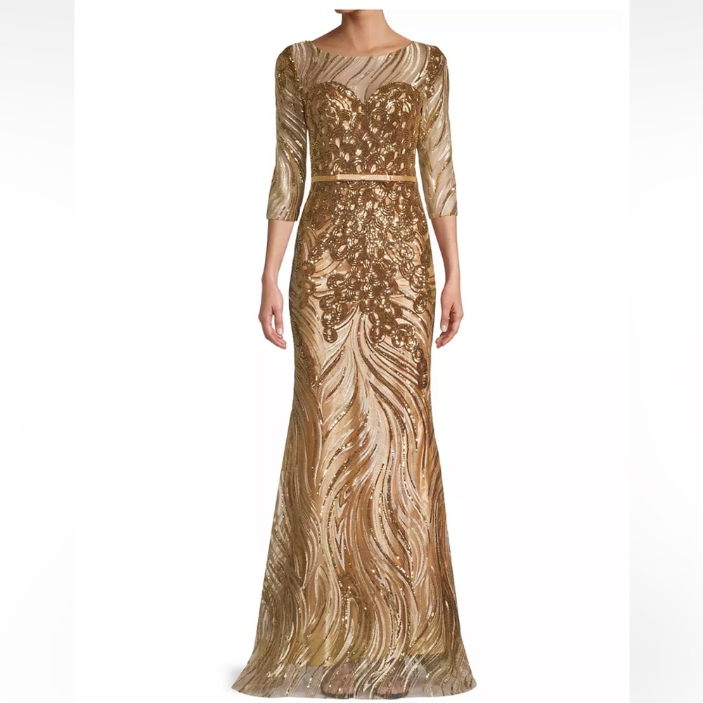Basix Metallic Gown